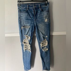 American Eagle Super Hi-Rise Jegging. Size 6 Short